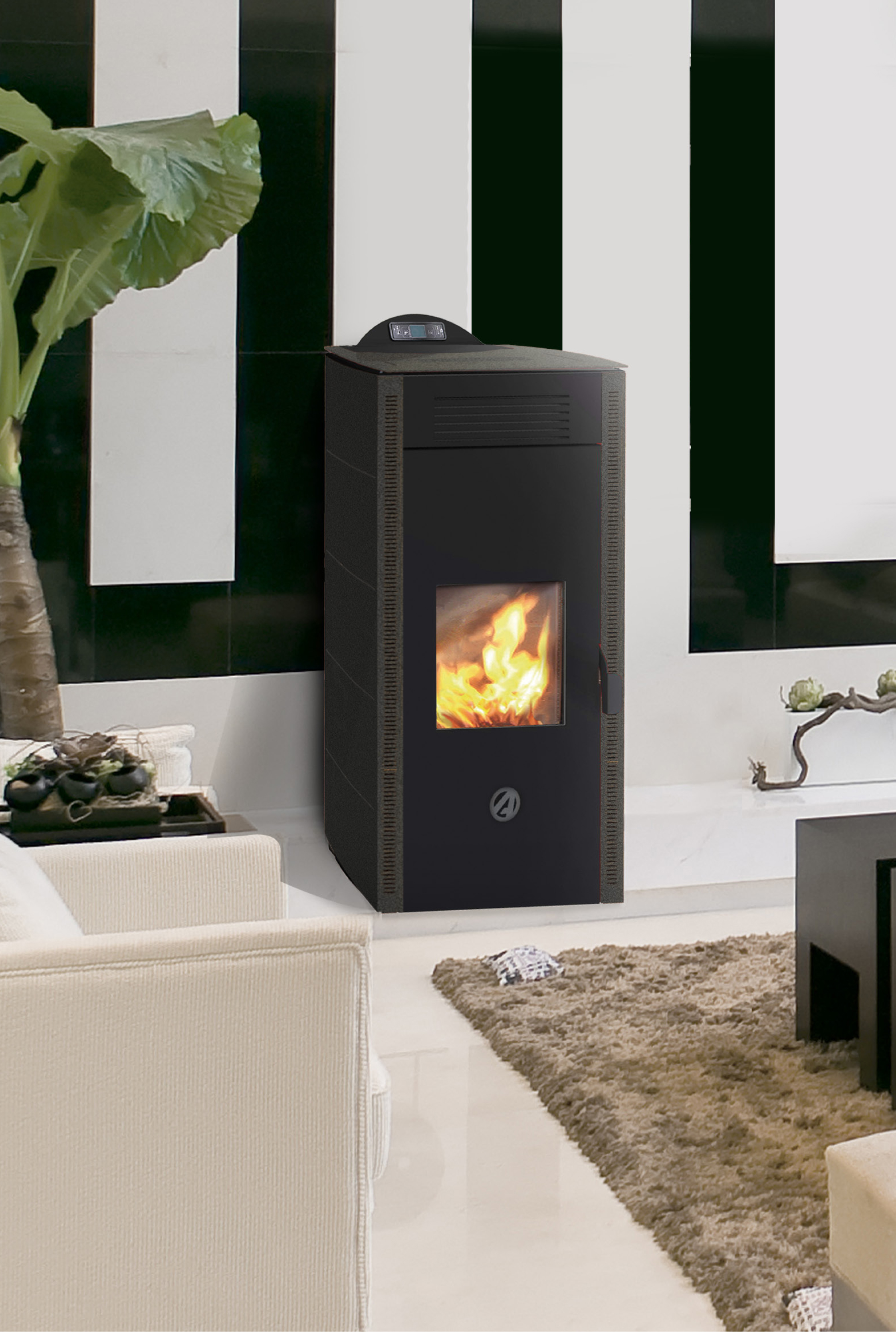 Elite idro xl 24 h.e. artelgroupartelgroup Stufe a pellet idro policombustibile
